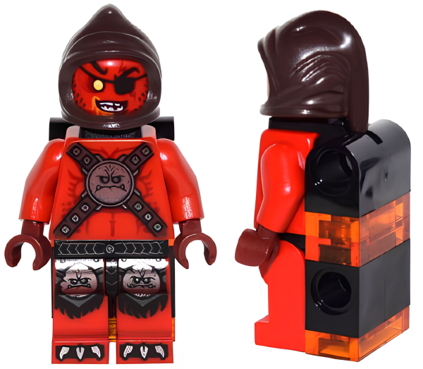 Минифигурка Lego Beast Master - Backpack (Ultimate Beast Master) nex022 U